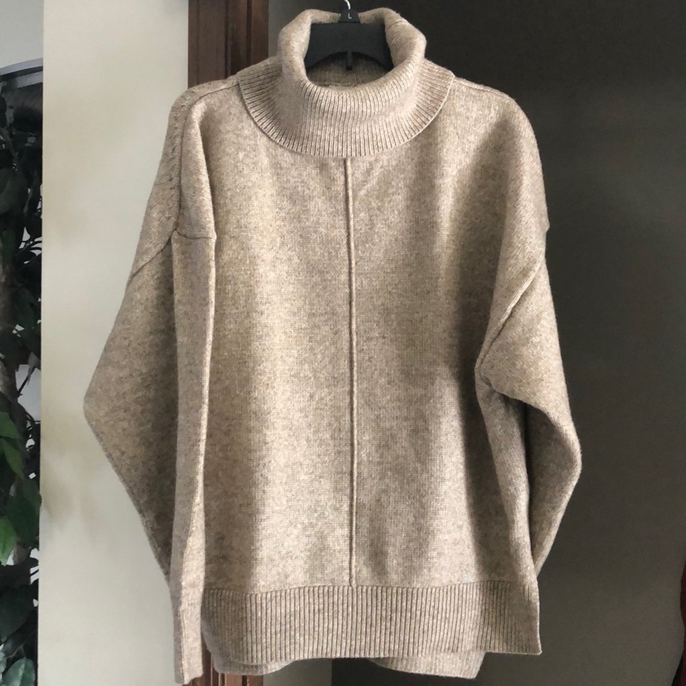Oversized Turtleneck Sweater Medium